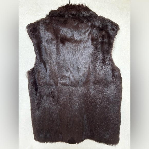 Adrienne Landau Rabbit Fur Vest - Picture 8 of 12